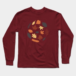 Autumn Leaves of NC Long Sleeve T-Shirt